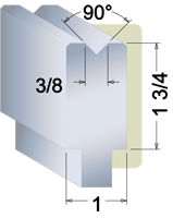 18 gauge sheet metal die