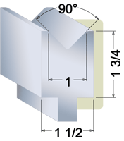 11 ga sheet metal die