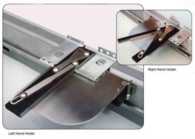 press brake magnetic squaring arm