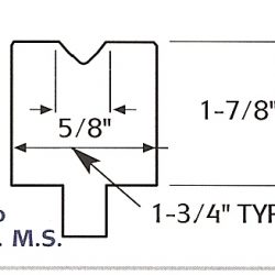 urethane press brake die