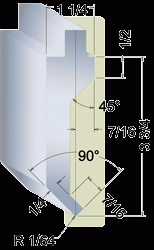 sheet metal gooseneck punch