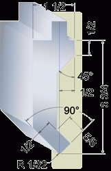 14 ga sheet metal gooseneck