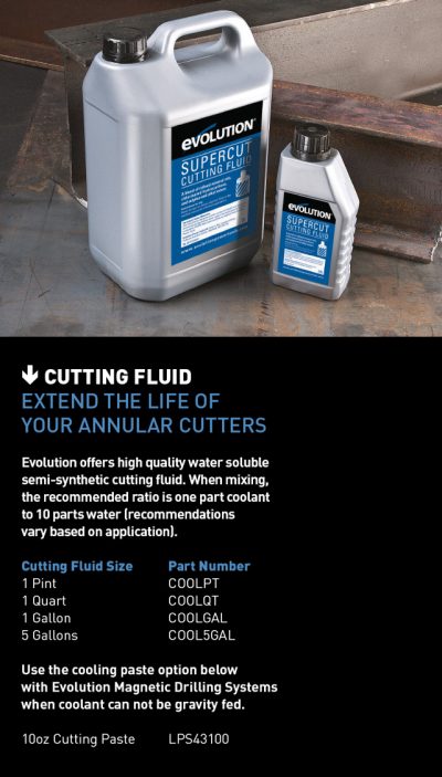 evolution cooling fluid