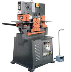 Spartan Single Cylinder Ironworker Tooling